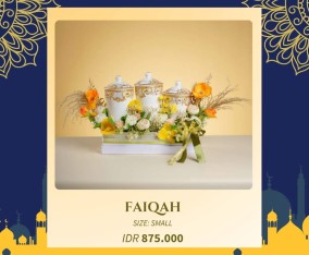 Vicenza Hampers 2025 Florist Faiqah motif Camelia